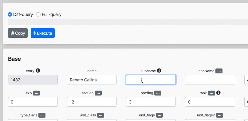 AzerothCore's Keira3 Automated SQL code generation