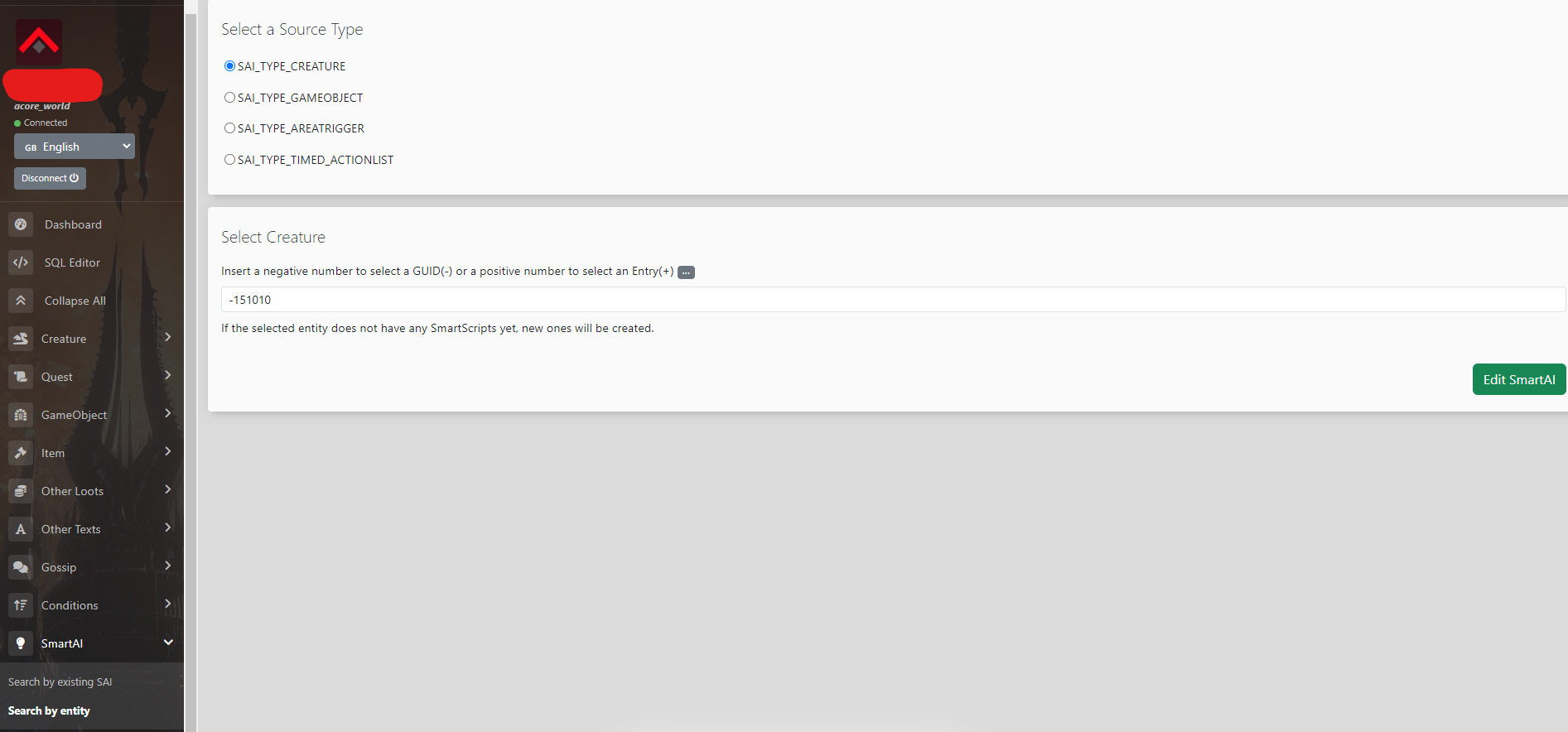 SmartAI Search Panel